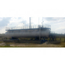 Резервуар стальной горизонтальный цилиндрический РГС-200