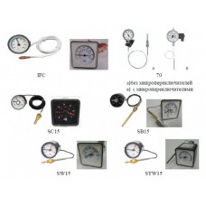 Термометры с капилляром IFC, 70 , SC15, SB15, SW15, STW15